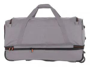 Cestovná taška na kolieskach Travelite Basics Wheeled duffle L Grey