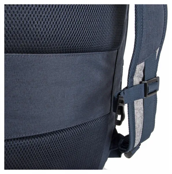 Batoh na notebook Travelite Basics Backpack Melange Navy/grey