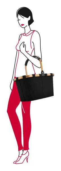 REISENTHEL CARRYBAG Nákupný košík, čierna, veľkosť