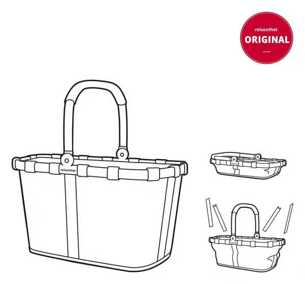 REISENTHEL CARRYBAG Nákupný košík, čierna, veľkosť