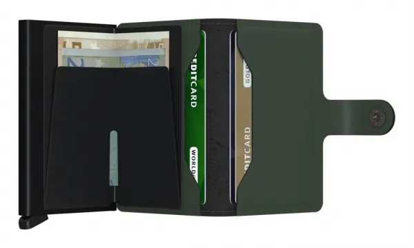 Secrid Miniwallet Matte Green-Black