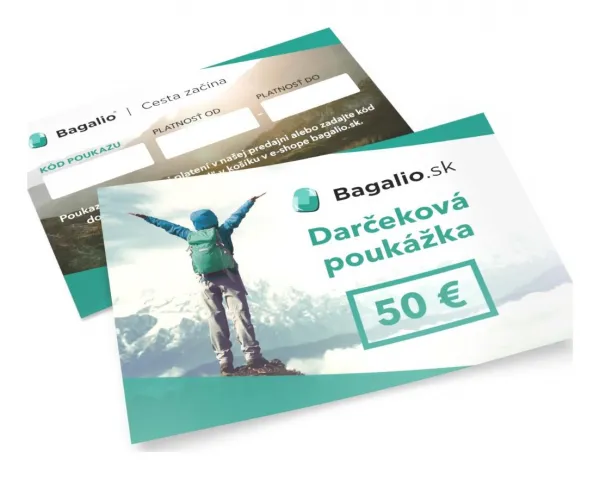Darčeková poukážka 50 €