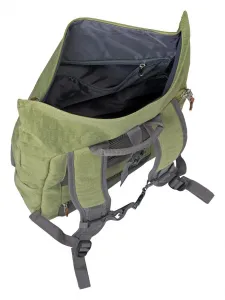 Roll top batoh Travelite Basics Roll-up Backpack Green/Grey