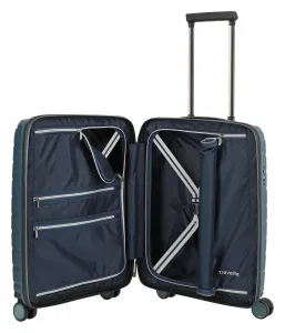 Kufor do lietadla 55x40x20 Travelite Air Base S Ice blue