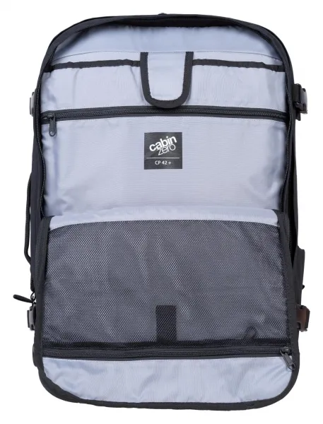 Batoh do lietadla 55x40x20 CabinZero Classic Pro 42L Absolute Black