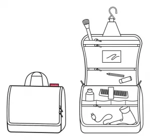 Reisenthel Toiletbag XL Twist Silver