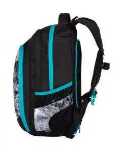 Študentský batoh Bagmaster Digital 20 B Turquoise/gray/black