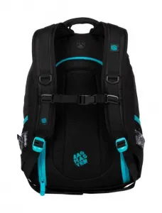 Študentský batoh Bagmaster Digital 20 B Turquoise/gray/black