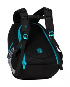 Študentský batoh Bagmaster Digital 20 B Turquoise/gray/black