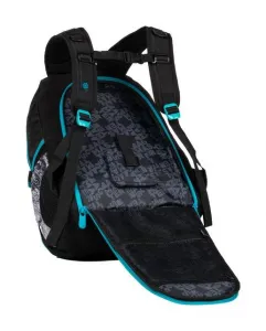 Študentský batoh Bagmaster Digital 20 B Turquoise/gray/black