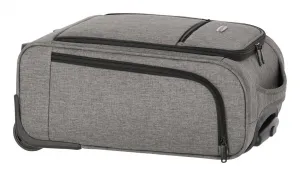 Malý textilný kufor Travelite Cabin 2w Underseater Grey Melange