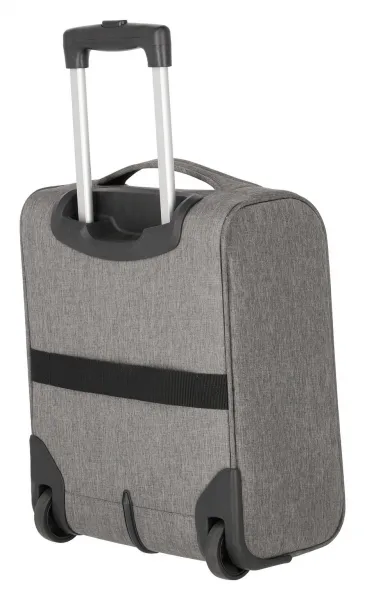 Malý textilný kufor Travelite Cabin 2w Underseater Grey Melange