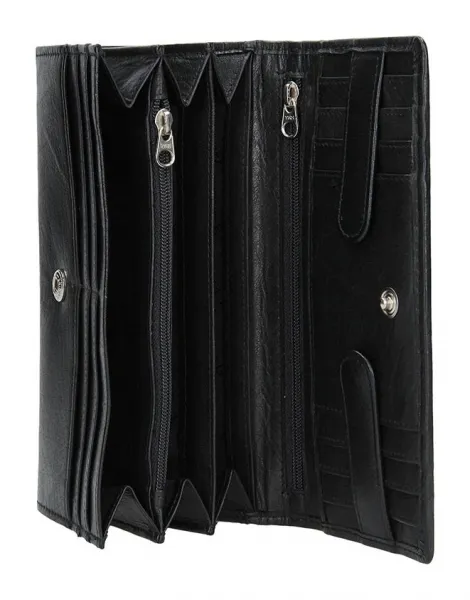 Dámska kožená peňaženka Lagen V40 Black