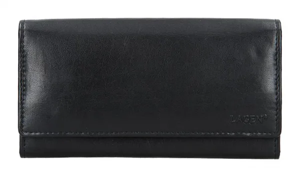 Dámska kožená peňaženka Lagen V40 Black