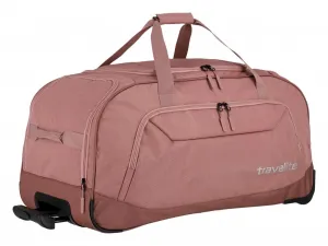 Cestovná taška na kolieskach Travelite Kick Off Wheeled Duffle XL Rosé