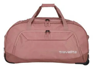 Cestovná taška na kolieskach Travelite Kick Off Wheeled Duffle XL Rosé