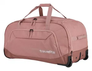 Cestovná taška na kolieskach Travelite Kick Off Wheeled Duffle XL Rosé