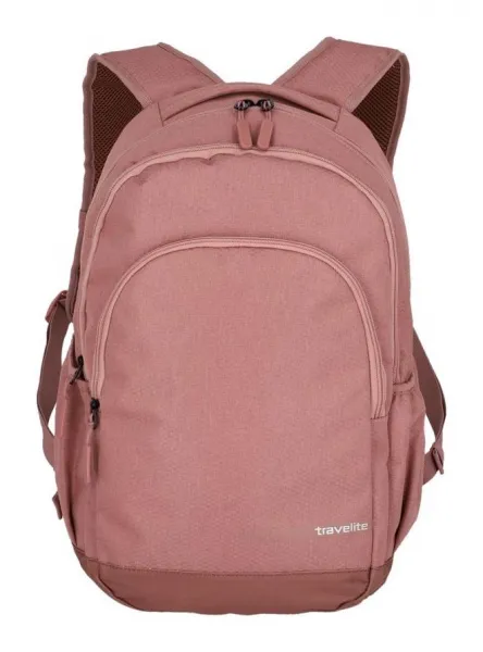 Batoh na notebook Travelite Kick Off Backpack L Rosé