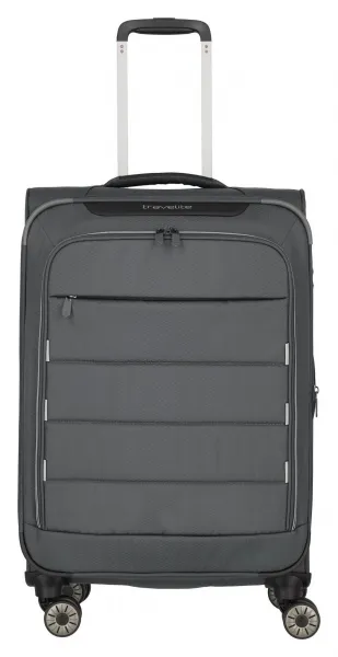 Stredný kufor na kolieskach Travelite Skaii 4w M Anthracite