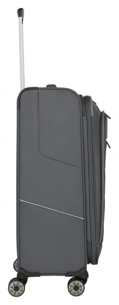Stredný kufor na kolieskach Travelite Skaii 4w M Anthracite