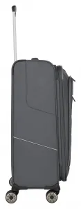 Stredný kufor na kolieskach Travelite Skaii 4w M Anthracite