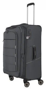 Stredný kufor na kolieskach Travelite Skaii 4w M Anthracite