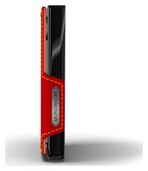 Kožená mini peňaženka Mondraghi Racing Red