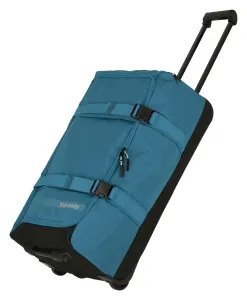 Cestovná taška na kolieskach Travelite Kick Off Wheeled Duffle L Petrol