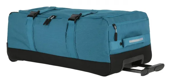 Cestovná taška na kolieskach Travelite Kick Off Wheeled Duffle L Petrol