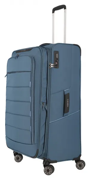 Veľký cestovný kufor Travelite Skaii 4w L Blue