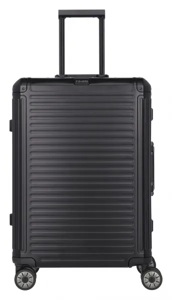 Hliníkový kufor Travelite Next 4w M Black