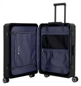 Hliníkový kufor Travelite Next 4w M Black
