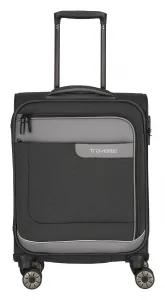 Kufor do lietadla 55x40x20 Travelite Viia 4w S Anthracite