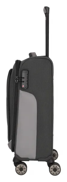Kufor do lietadla 55x40x20 Travelite Viia 4w S Anthracite