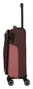 Kufor do lietadla 55x40x20 Travelite Viia 4w S Rose