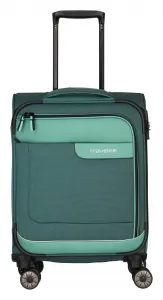 Kufor do lietadla 55x40x20 Travelite Viia 4w S Green