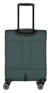 Kufor do lietadla 55x40x20 Travelite Viia 4w S Green