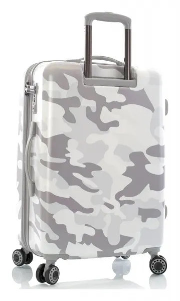 Stredný kufor na kolieskach Heys White Camo M