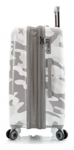 Stredný kufor na kolieskach Heys White Camo M