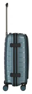 Palubný kufor na notebook Travelite Air Base 4w S Front pocket Ice blue