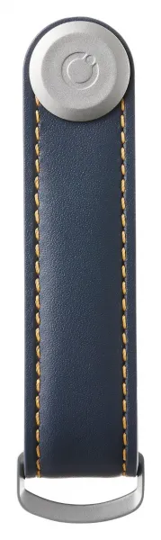 Krúžok na kľúče Orbitkey Leather - navy/tan
