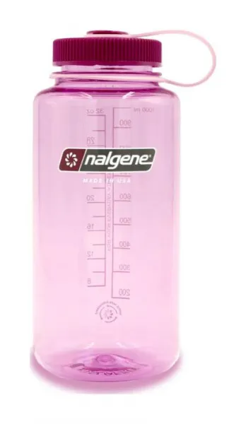 Turistická fľaša Nalgene Sustain Wide Mouth 32 oz (1000 ml) - cosmo/platinum