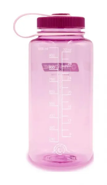 Turistická fľaša Nalgene Sustain Wide Mouth 32 oz (1000 ml) - cosmo/platinum