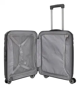 Palubný kufor 55x40x20 Travelite Elvaa 4w S Black