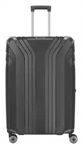 Veľký škrupinový kufor na kolieskach Travelite Elvaa 4w L Black