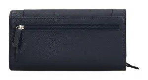 Dámska kožená peňaženka Lagen BLC/5064/621 Navy blue