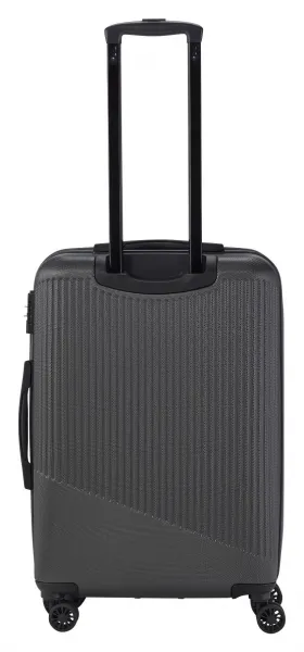 Stredný škrupinový kufor na kolieskach Travelite Bali M Anthracite