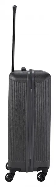 Stredný škrupinový kufor na kolieskach Travelite Bali M Anthracite