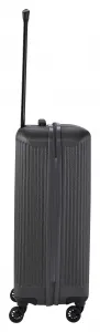 Stredný škrupinový kufor na kolieskach Travelite Bali M Anthracite