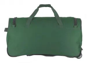 Cestovná taška na kolieskach Travelite Basics Fresh Wheeled Duffle Dark green